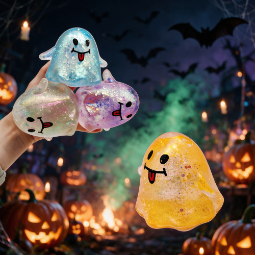 Halloween Ghost Maltose Squishy|Stress ball toys|stress relief toys