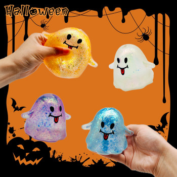 Halloween Ghost Maltose Squishy|Stress  ball toys|stress relief toys