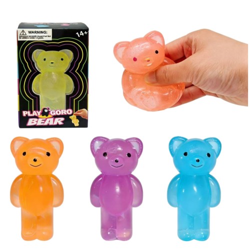 Stress Relief Candy Bear Squishy| Stresss ball toys|stress relief toys