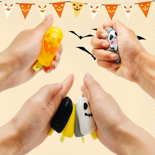 Halloween Ghost Ice Cream Squishy| Stresss ball toys|stress relief toys