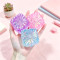 Clear Glitter Daisy Maltose Squishy|  Stresss ball toys|stress relief toys