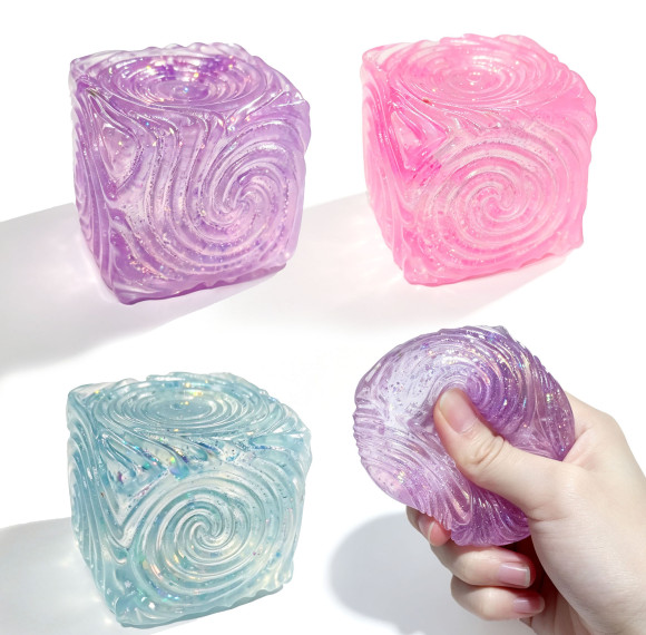 Spiral Cube Maltose Squishy|  Stresss ball toys|stress relief toys
