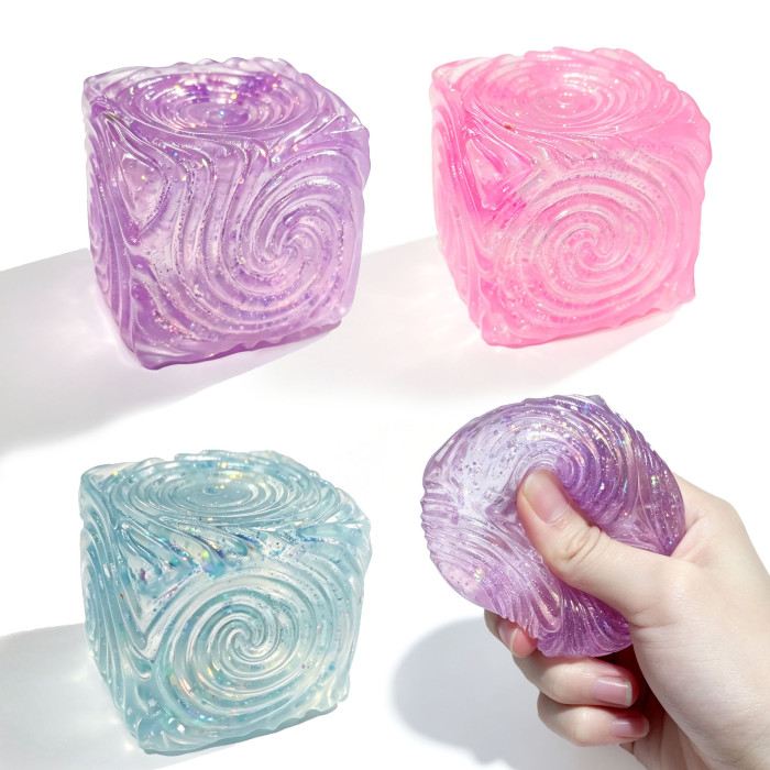 Spiral Cube Maltose Squishy| Stresss ball toys|stress relief toys