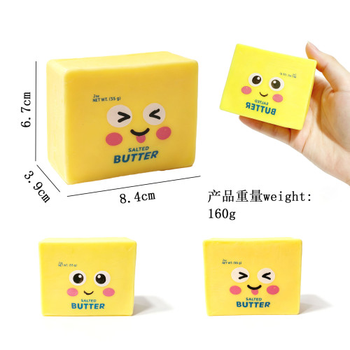 Slow‑rise Flour Butter Block Squishy | Stresss ball toys|stress relief toys