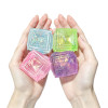 Glitter Multi‑Layer Cube Squishy | Stresss ball toys|stress relief toys