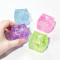 Glitter Multi‑Layer Cube Squishy | Stresss ball toys|Stress relief toys