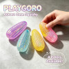 Glitter Maltose Corn Squishy, TPR Stress Relief Fidget Toy