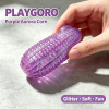 Glitter Maltose Corn Squishy, TPR Stress Relief Fidget Toy