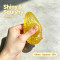 Glitter Maltose Corn Squishy, TPR Stress Relief Fidget Toy