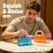 Glitter Maltose Handbag Squishy, Stress Relief Toy