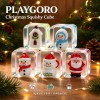 Christmas TPR Squishy Toys, Santa Snowman Fidget Gifts