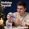 Christmas TPR Cube Squishy, Glitter Fidget Sensory Toys