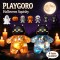 Halloween Glitter Figure Squishies, TPR Stress Relief Fidget Toys
