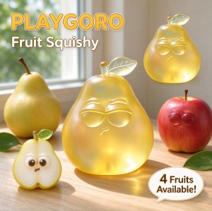 Fruit Expression Squishy, TPR Squeeze Sensory Toys for Kids