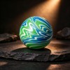 PLAYGORO Marble Swirl Squishy Ball - Maltose Stress Relief Ball