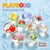 PLAYGORO Fruit Squishy Ball - Clear Maltose Stress Relief Toy
