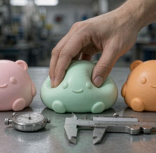 How to Read a Squishy Sample: Slow-Rising vs Fast-Rebound