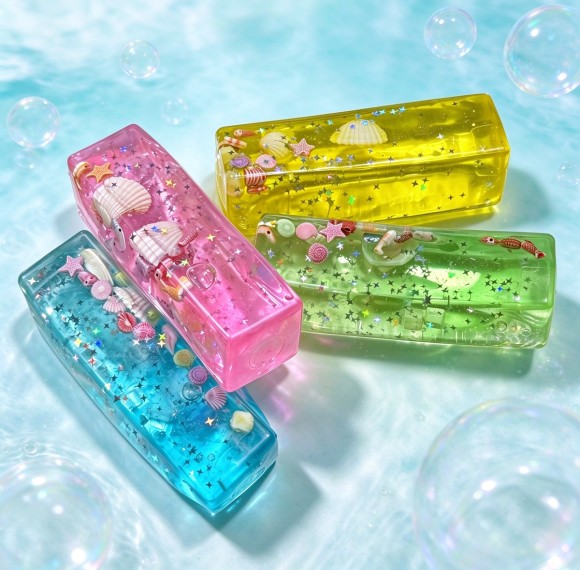 PLAYGORO Maltose Island Strip Squishy - 4-Color Stress Relief Toy