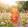 PLAYGORO Flower Garden Strip Squishy - Transparent Daisy Stress Relief Toy