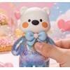 PLAYGORO Valentine Glitter Bear Squishy - 4-Color Slow-Rise Stress Toy