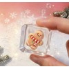 PLAYGORO Christmas Ice Cube Squishy - 12-Design Transparent Holiday Toy