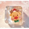PLAYGORO Christmas Ice Cube Squishy - 12-Design Transparent Holiday Toy