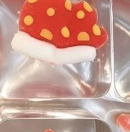 Santa Hat PLAYGORO Christmas Ice Cube Squishy