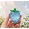 PLAYGORO Glitter Strawberry Squishy - 4-Color Transparent Stress Toy