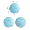 TPR Earth Squishy Toy, Textured Globe Squeeze Ball