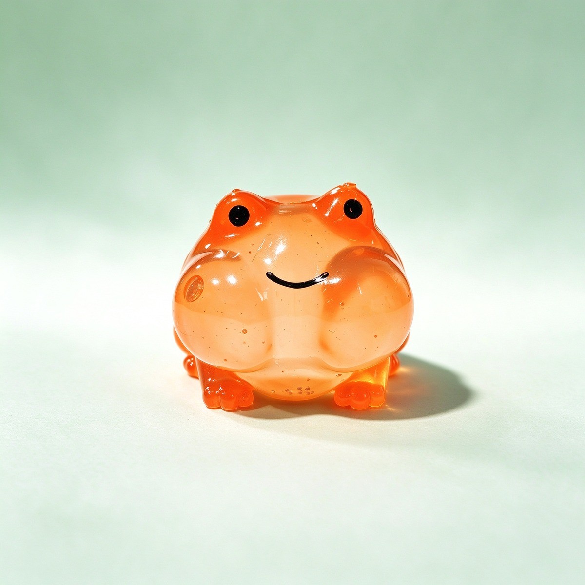 Orange PLAYGORO Maltose Frog Squishy