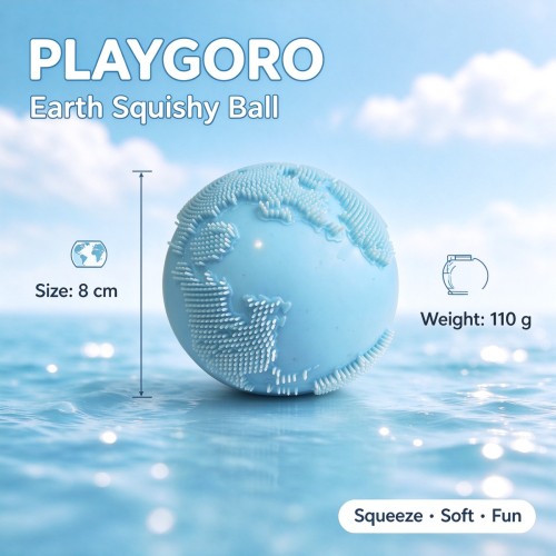 PLAYGORO Flour Earth Ball Squishy