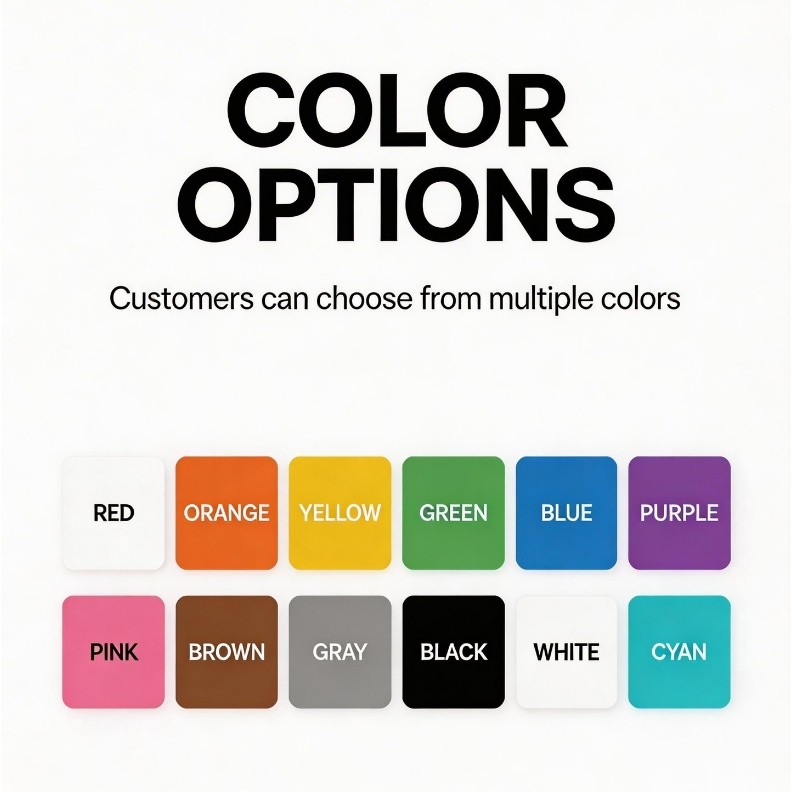 Q: Can I choose the color?