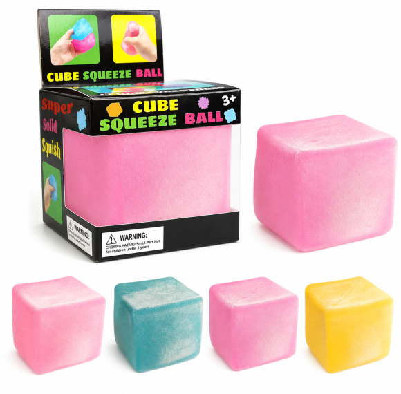 Flocked cube squishy|Stress  ball toys|stress relief toys