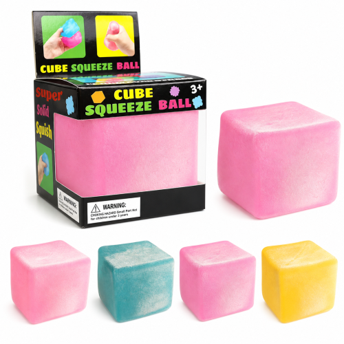 Flocked cube squishy|Stress ball toys|stress relief toys
