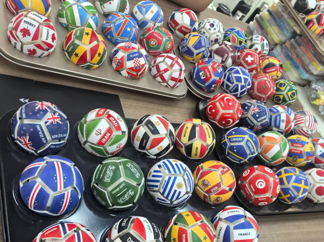 World Cup Boosts Export of Yiwu Themed Decompression Toys