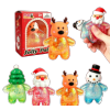 Christmas Glitter Squishy Toy Perfect Holiday Gift |Stress  ball toys|stress relief toys