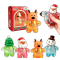 Christmas Glitter Squishy Toy Perfect Holiday Gift |Stress ball toys|stress relief toys