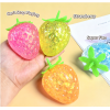 Glitter Strawberry Squishy Toy |Stress  ball toys|stress relief toys