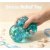 Ocean Glitter Clear Apple Squishy |Stress ball toys|stress relief toys