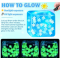 Glow-in-the-dark snowflake cube |Stress ball toys|stress relief toys