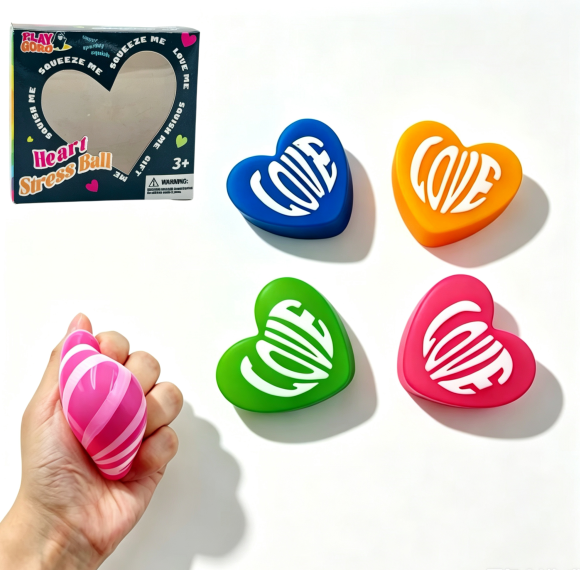 Love Heart Squishy Stress Relief Toy|Stress  ball toys|stress relief toys