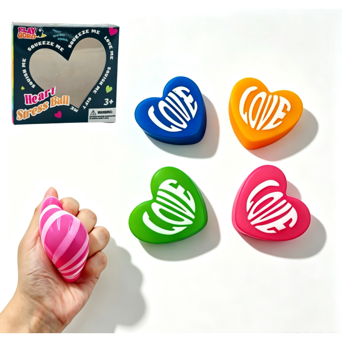 Love Heart Squishy Stress Relief Toy|Stress  ball toys|stress relief toys
