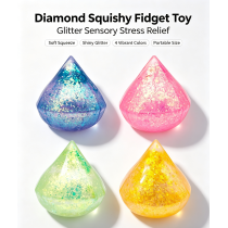 Diamond Maltose Glitter Drop Squishy Toy|Stress  ball toys|stress relief toys