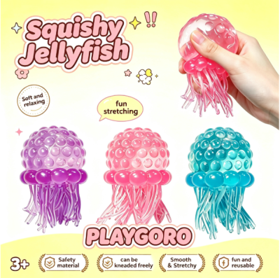 Jellyfish Squishy Fidget Toy|  Stresss ball toys|stress relief toys