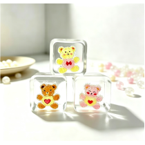 TPR Bear Cube Squishy | Stresss ball toys|stress relief toys