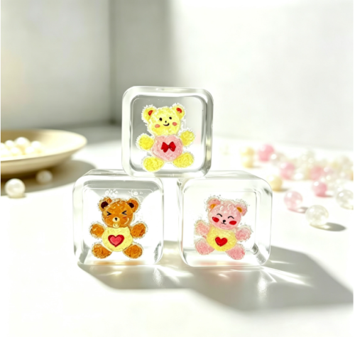 TPR Bear Cube Squishy | Stresss ball toys|stress relief toys