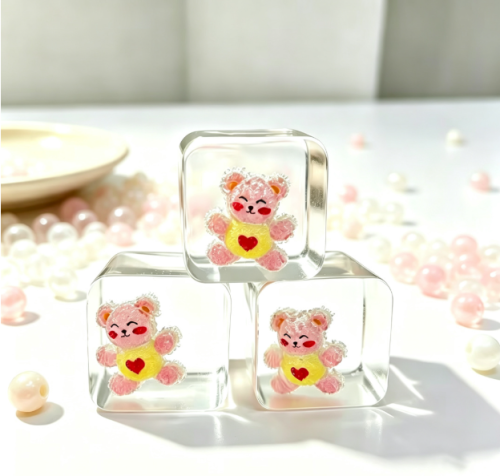 TPR Bear Cube Squishy | Stresss ball toys|stress relief toys