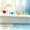 TPR Heart Cube Squishy | Stresss ball toys|stress relief toys