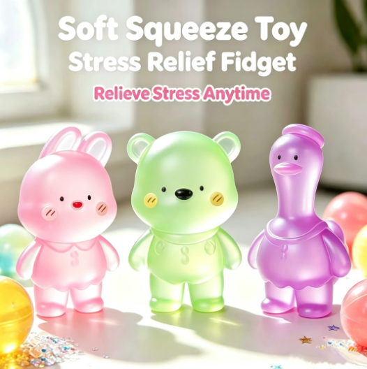 MAIKA BEAR Series Squishy | Stresss ball toys|stress relief toys