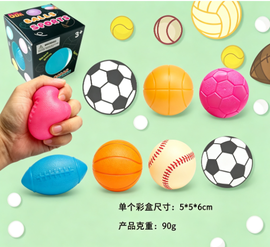 Sports Ball Series Squishy | Stresss ball toys|stress relief toys